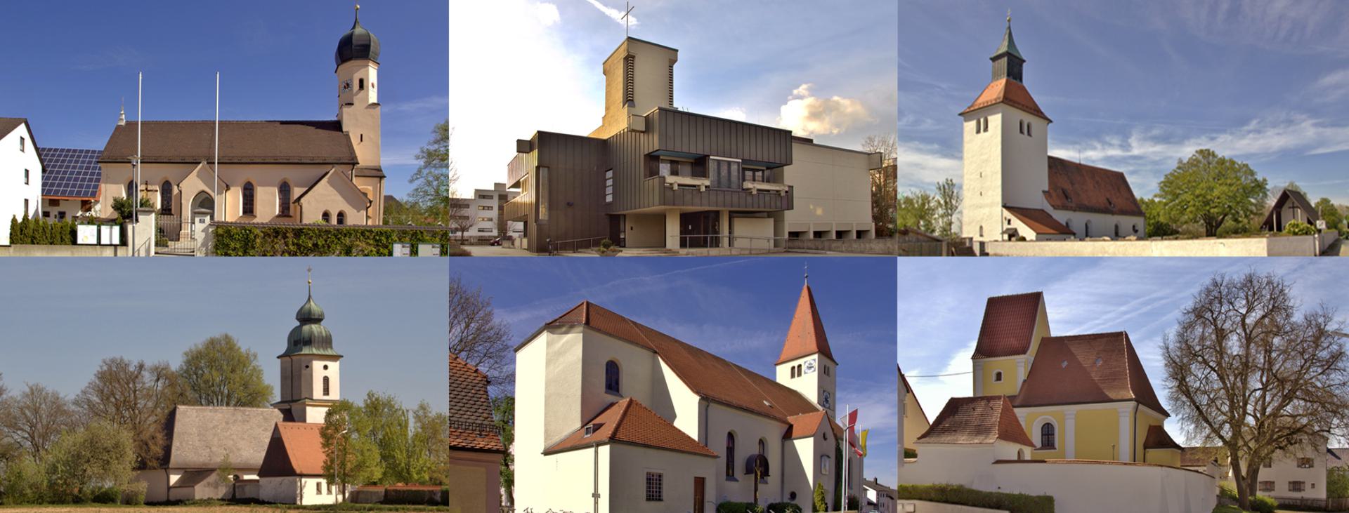Katholische Kirchen der Communio Ingolstadt West
